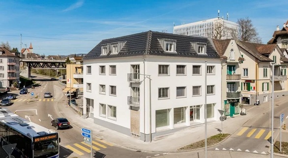 Gebäudedetail von Geiger Immobilien